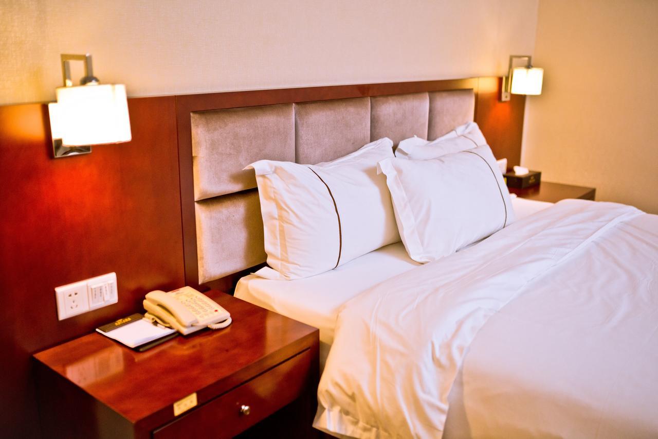 Guangzhou Ming Xin Hotel Bagian luar foto