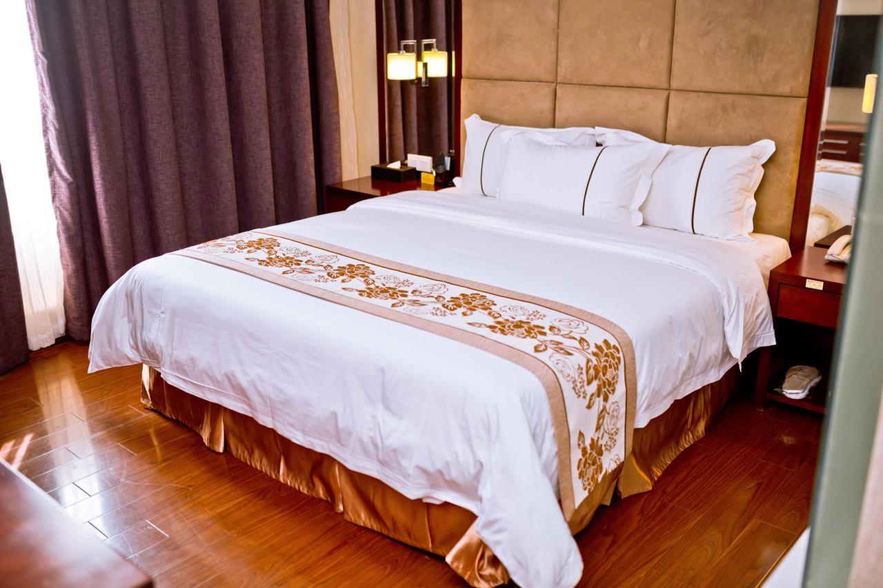 Guangzhou Ming Xin Hotel Bagian luar foto