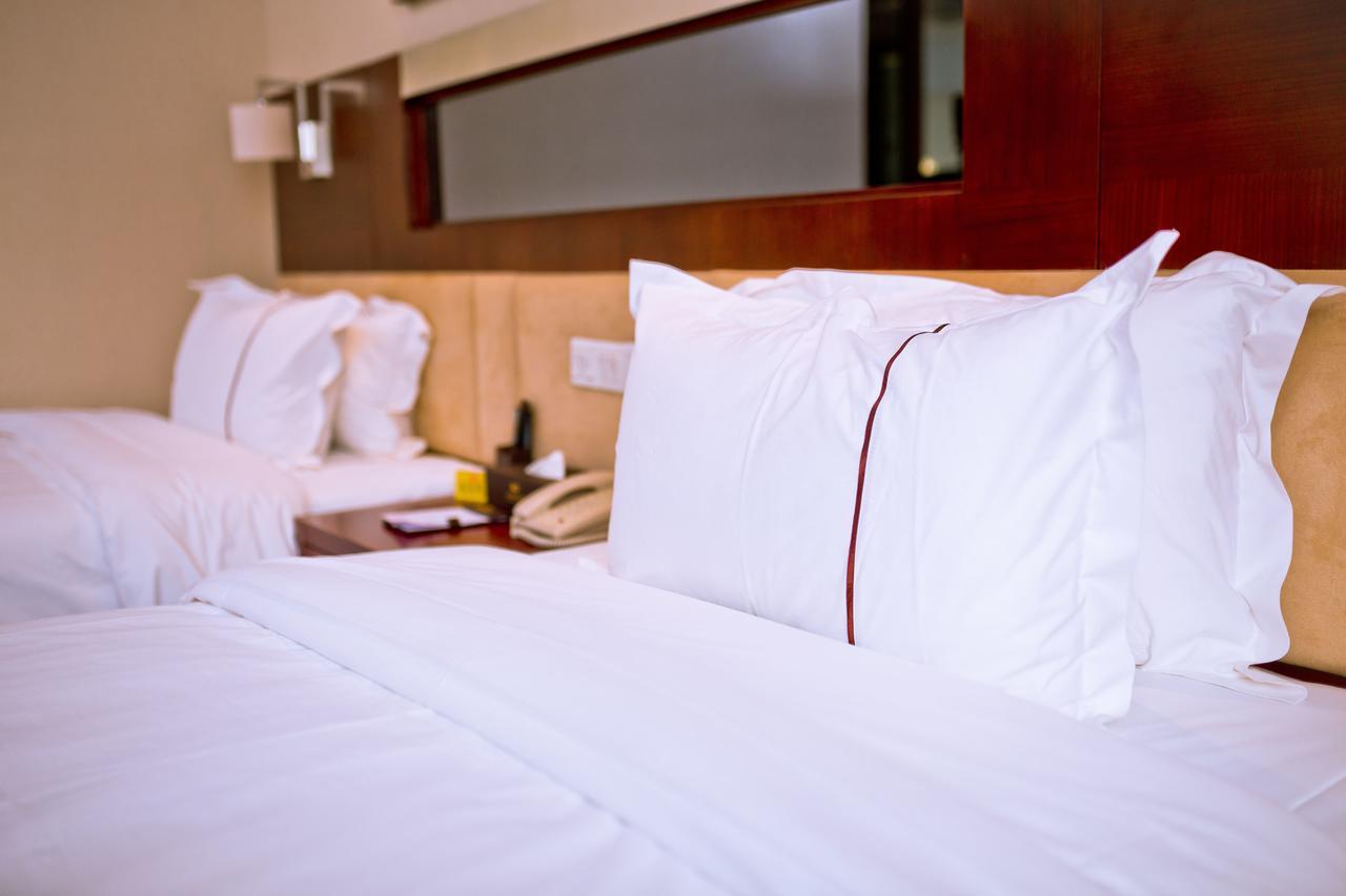 Guangzhou Ming Xin Hotel Bagian luar foto