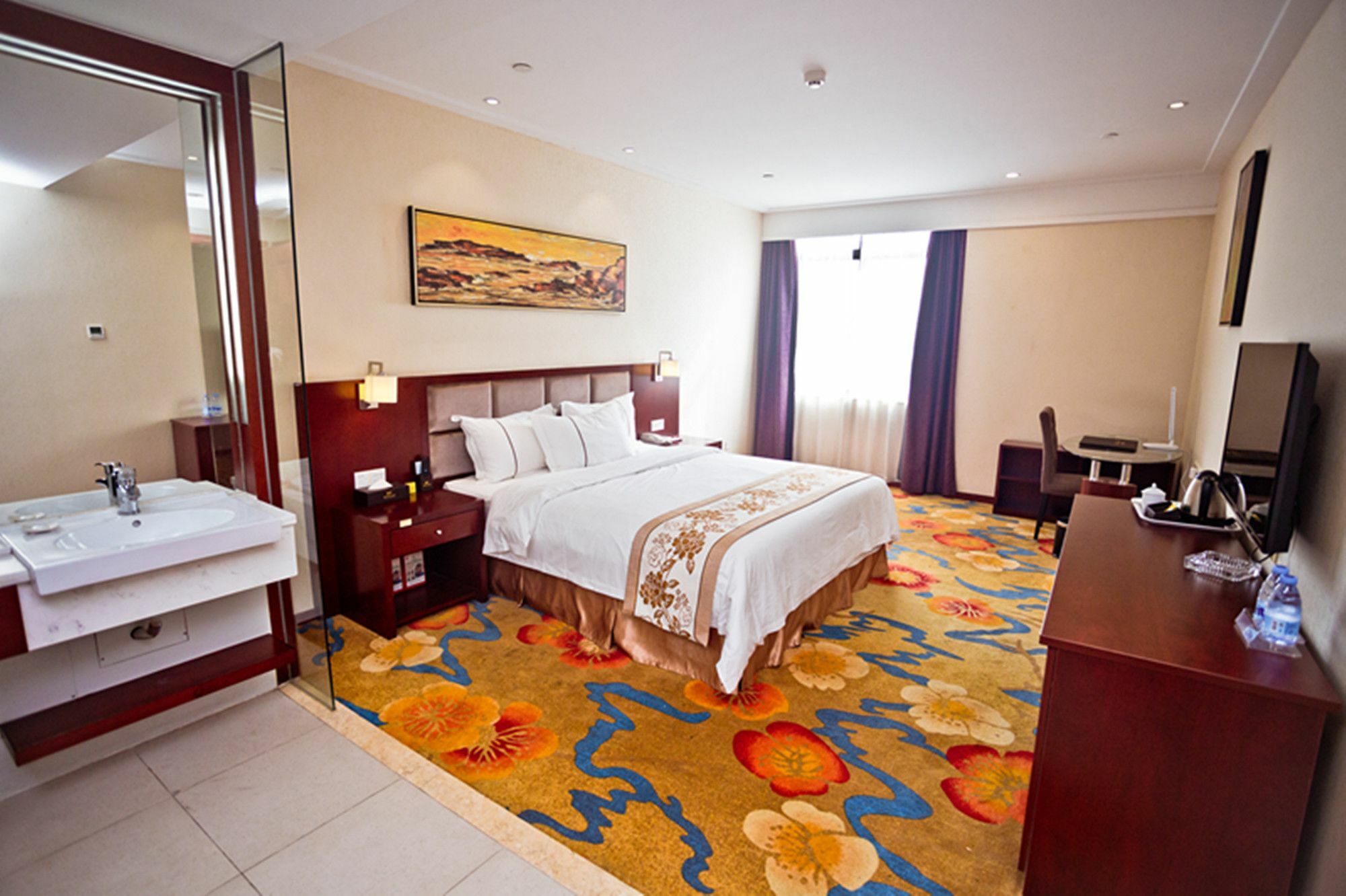 Guangzhou Ming Xin Hotel Bagian luar foto