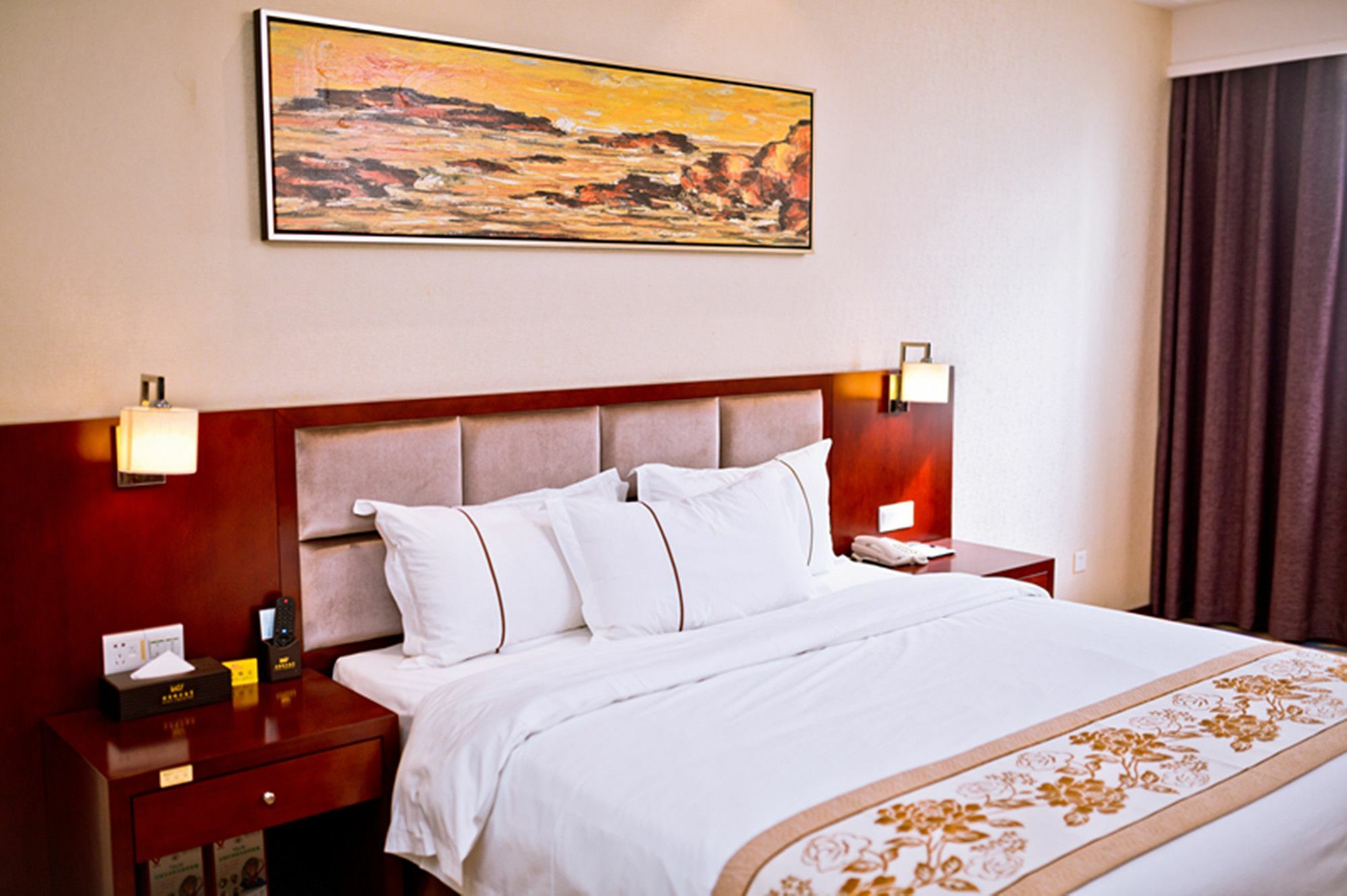 Guangzhou Ming Xin Hotel Bagian luar foto