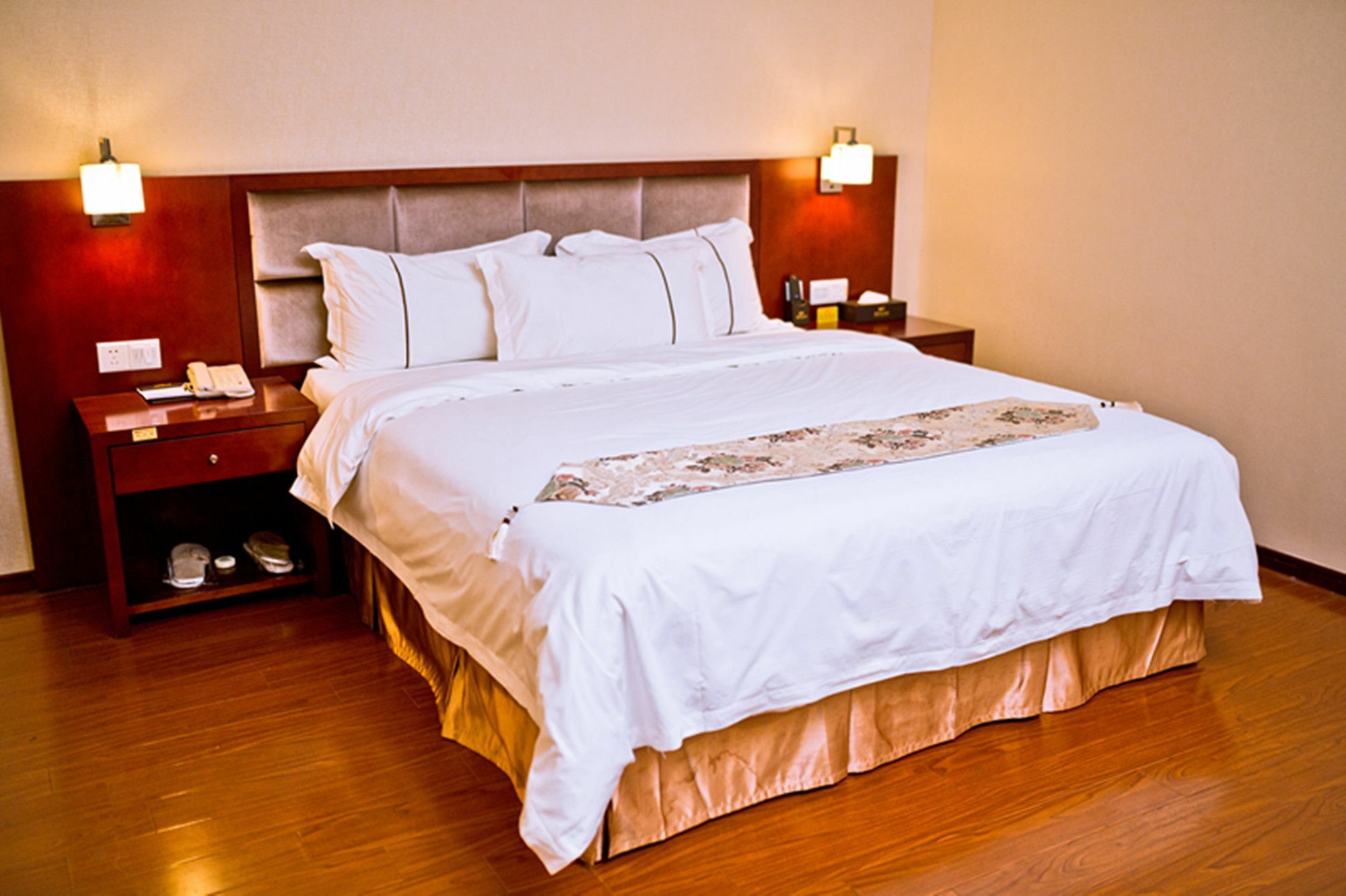 Guangzhou Ming Xin Hotel Bagian luar foto